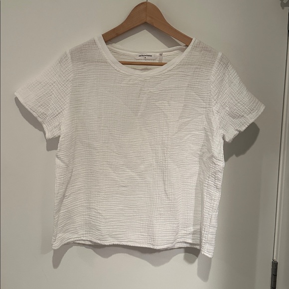 perfectwhitetee Charlotte Double Gauze Tee Bundle (Size Medium) - Picture 4 of 8